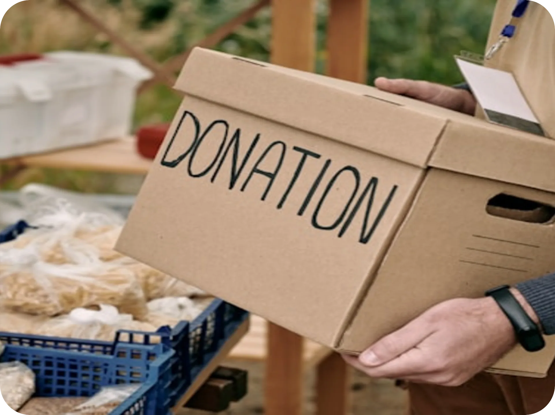 Food donation drive in Dehradun